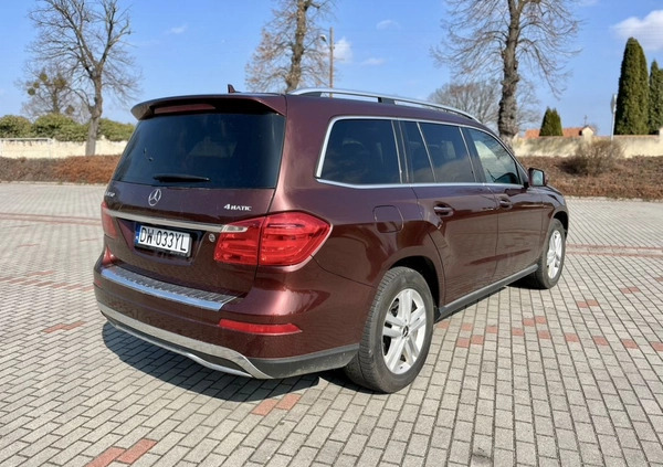 Mercedes-Benz GL cena 82800 przebieg: 268201, rok produkcji 2013 z Korfantów małe 121